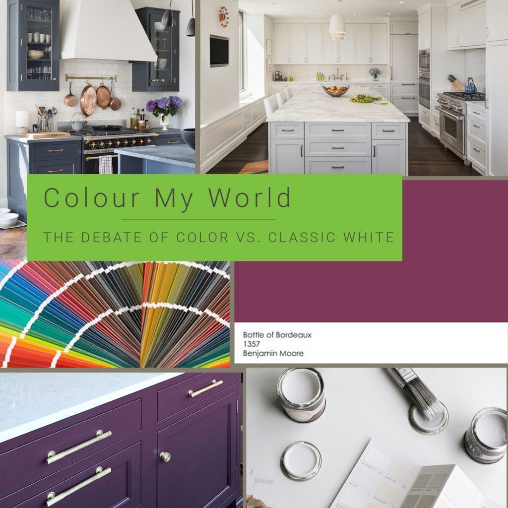 Colour My World - the Debate of Color vs. Classic White in Kitchens