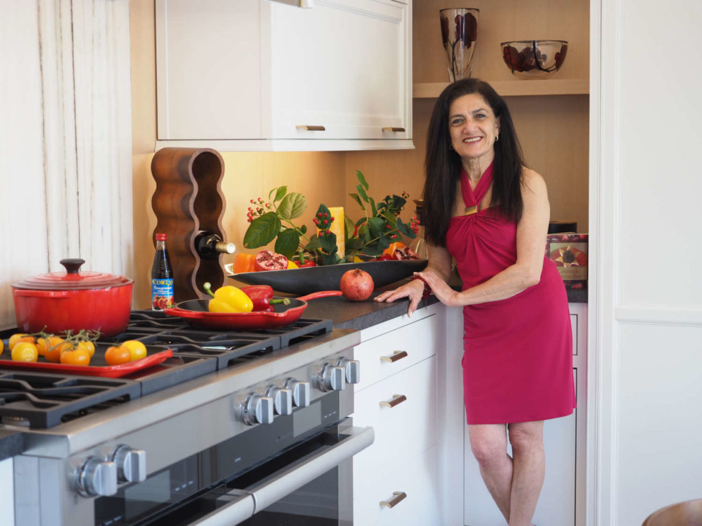 Bana Choura in her Art of the Table Kitchen