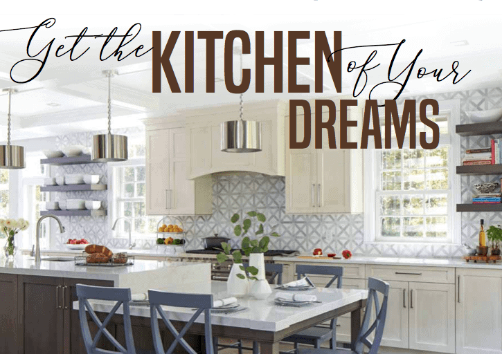 Cover of Westchester Home Winter 2020 Edition, featuring Bilotta Kitchens in "Get The Kitchen of Your Dreams".
