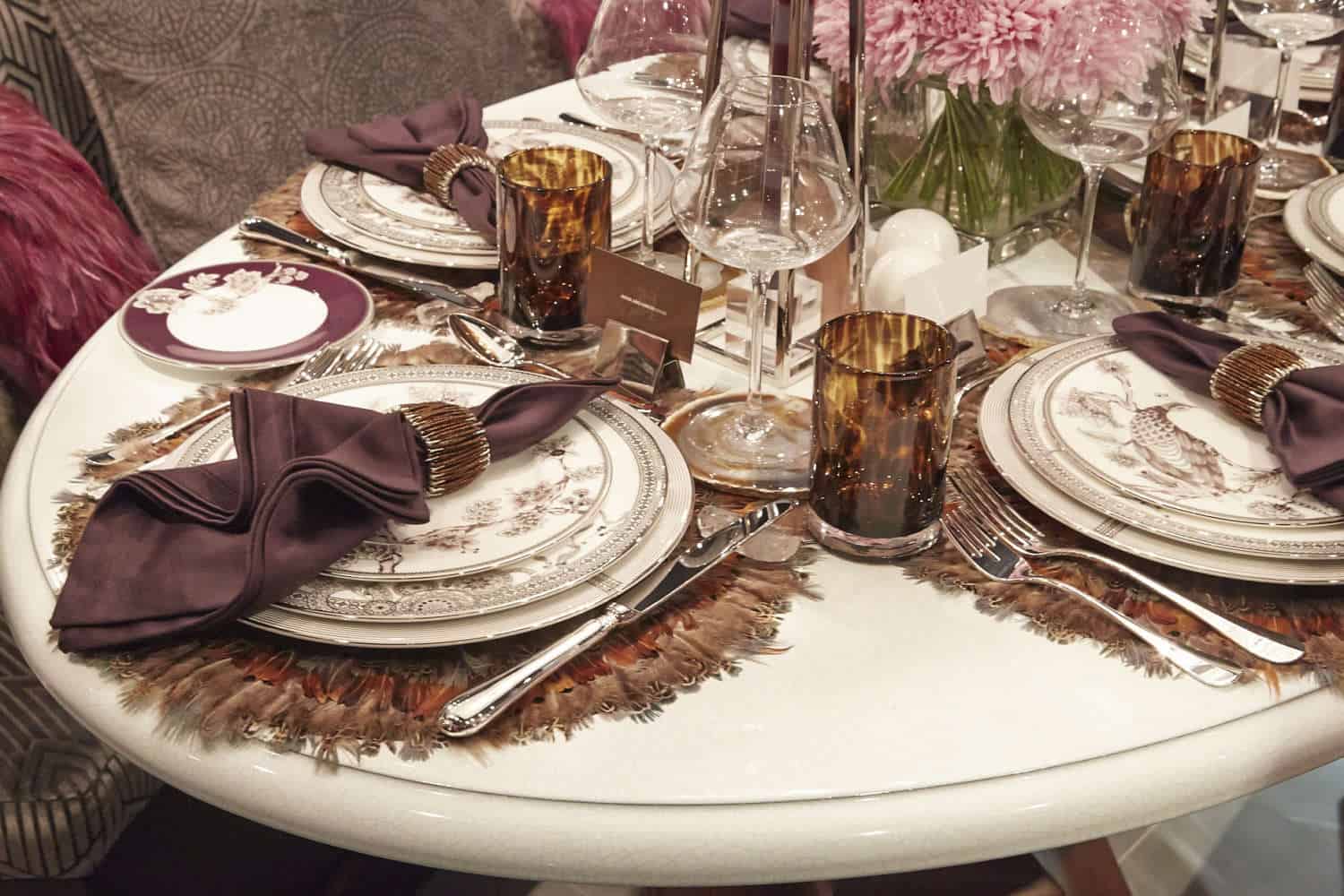 Holiday tablescape by designer Bryan McCay